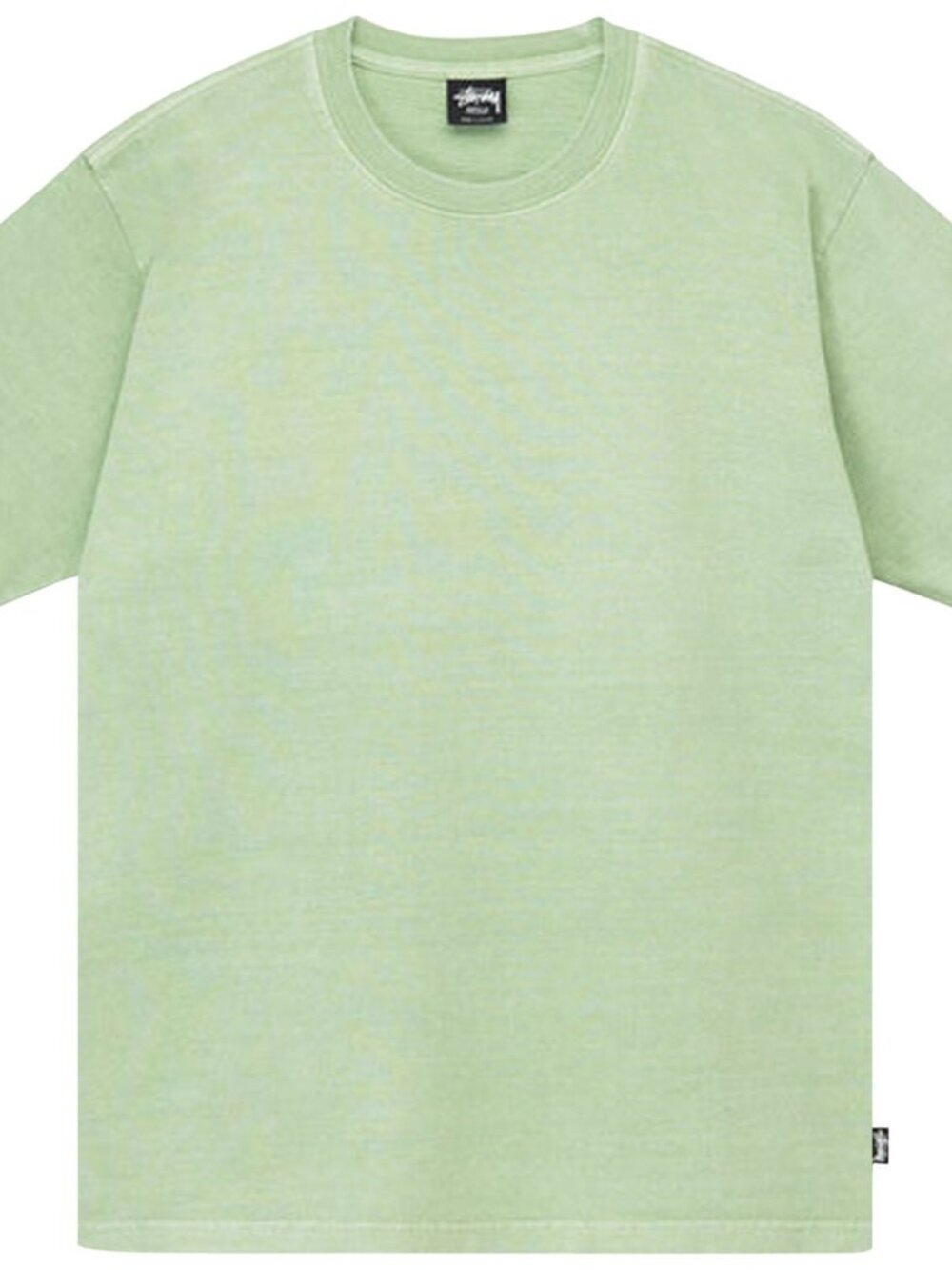 Stussy Heavyweight Pigment Dyed Crew Green Size L NWT